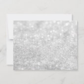 招待状 – ライトシルバーグリットFab Ms.Mrs.ブライダルシャワー (裏面)