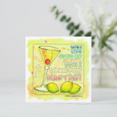 招待状-レモンドロップマルティーニ 招待状 (スタンド正面)