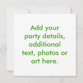 招待状-レモンドロップマルティーニ 招待状 (裏面)