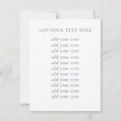 招待状：ロータスデザインズ 招待状 (裏面)