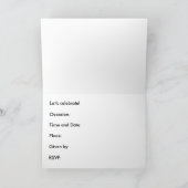 招待状、ワイナリー 招待状 (内部)