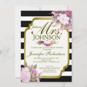 招待状 |ヴィンテージ付きブライダルシャワールック (正面)