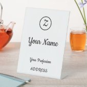 招待状 台座サイン (インサイチュ)