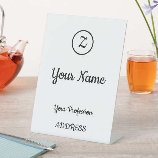 招待状 台座サイン (インサイチュ)