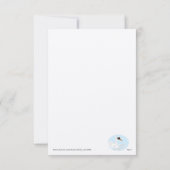 招待状・婚約または結婚 招待状 (裏面)