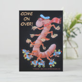 招待状-子供のためのRollapilla 招待状 (スタンド正面)