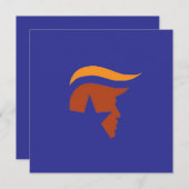 招待状 – 愛国的プロフィール (正面/裏面)