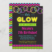 招待状/暗い招待状で光る 招待状 (正面/裏面)