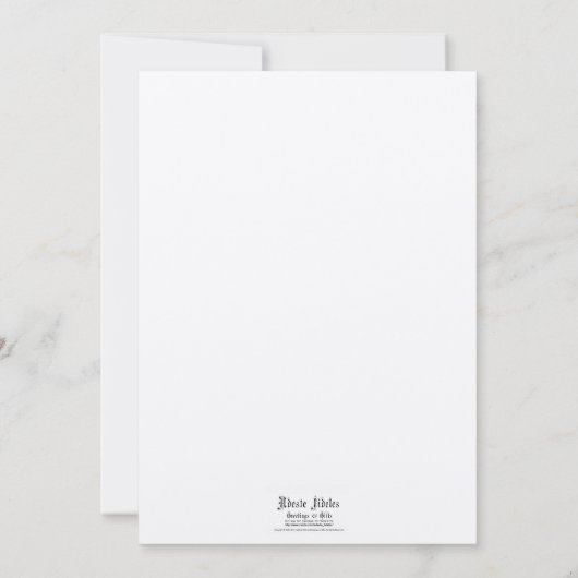 招待状: 神聖な家族のパステル 招待状 (裏面)