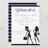 招待状-私達と祝って下さい 招待状 (正面/裏面)