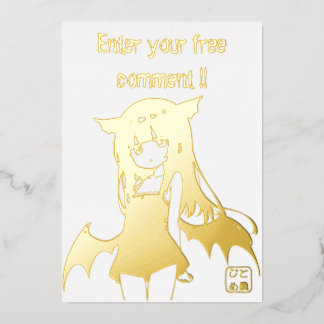 招待状　 箔招待状