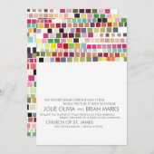 招待状 | 結婚s |カラーバザー (正面/裏面)