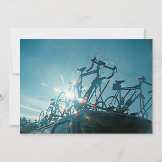 招待状 – 自転車ミートアップ (正面)