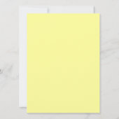 招待状。花咲く庭園の小道 招待状 (裏面)