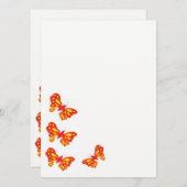 招待状/蝶 招待状 (正面/裏面)