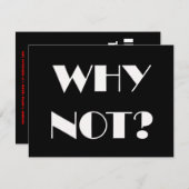 招待状-言いカスタマイズ回し 招待状 (正面/裏面)