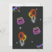 招待状 誕生日ゲーム – 楽しい印刷可能なパーティーゲーム (裏面)