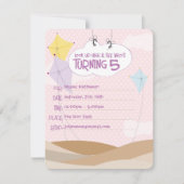 招待状 |誕生日 |シーサイド凧 (正面)