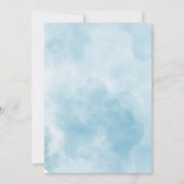 招待状 – 雲の中に頭 (正面)