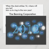 招待状- 20xx新年 招待状 (正面/裏面)