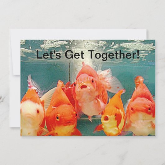 招待状- LET GETHER カスタマイズ BY ARA 招待状 (正面)