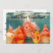 招待状- LET GETHER カスタマイズ BY ARA 招待状 (正面/裏面)