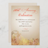 招待状、Ordination Blessinから50周年 招待状 (正面/裏面)