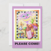 招待状- WorCHESHIRE CAT 招待状 (正面)