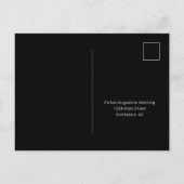 招待状RSVPポストカード-接続ハート インビテーションポストカード (裏面)