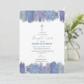 招待《キリスト教》洗礼式や命名式 招待状 (スタンド正面)