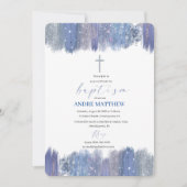 招待《キリスト教》洗礼式や命名式 招待状 (正面)