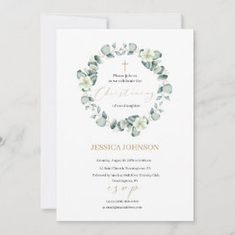 招待《キリスト教》洗礼式や命名式 招待状