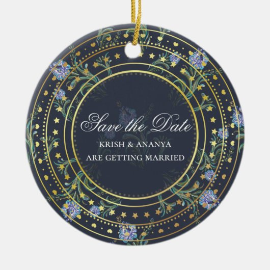 招待 セラミックオーナメント (正面)