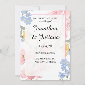 招待 セーブザデート