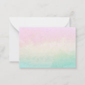 招待 ノートカード (裏面)