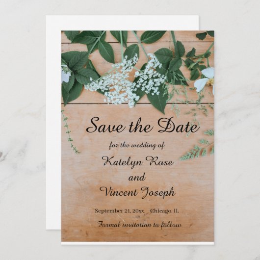 招待 招待状 (正面/裏面)