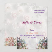 招待 招待状 (正面/裏面)