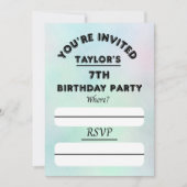 招待 招待状 (正面)