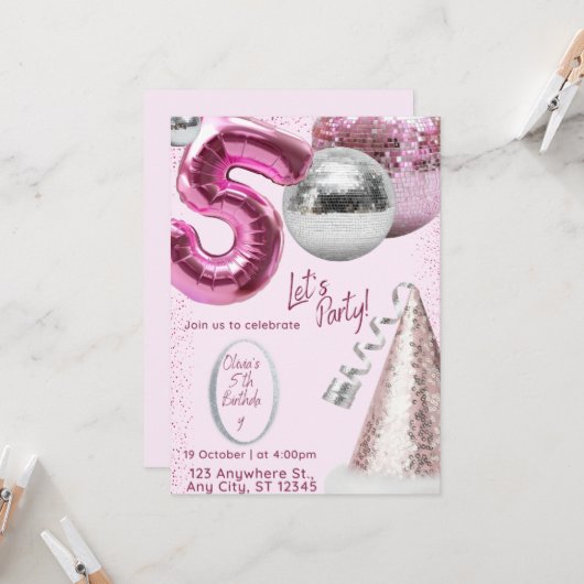 招待 招待状 (正面/裏面インサイチュ)