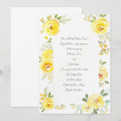 招待 招待状 (正面/裏面)