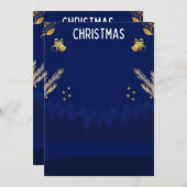 招待 招待状 (正面/裏面)