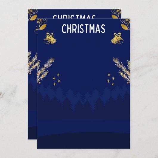 招待 招待状 (正面/裏面)