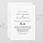 招待 招待状 (正面/裏面)