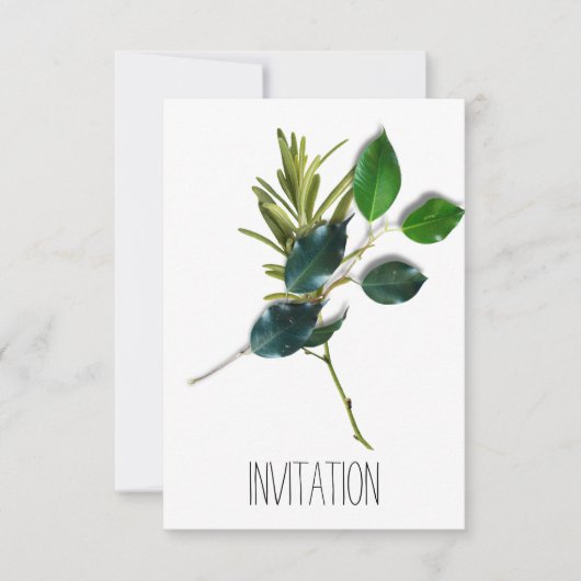 招待 招待状 (正面)