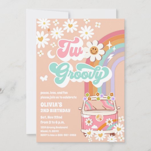 招待 招待状 (正面)