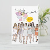 招待 招待状 (スタンド正面)