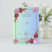 招待 招待状 (スタンド正面)