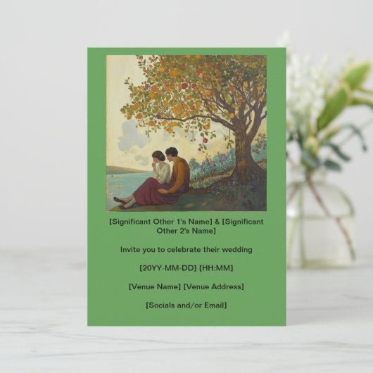 招待 招待状 (スタンド正面)