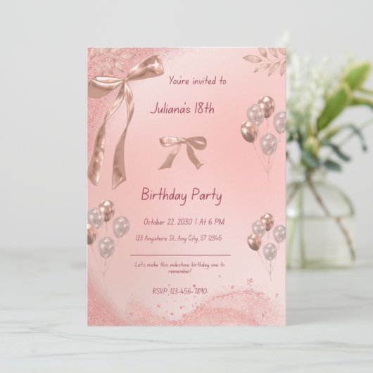 招待 招待状 (スタンド正面)