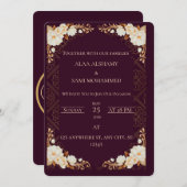 招待 招待状 (正面/裏面)